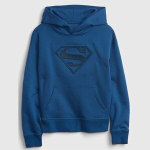 GAP Kids VintageSoft DC Superman Graphic Hoodie • size XS